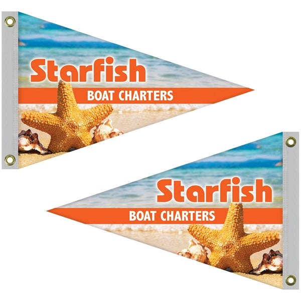 24" x 36" Double Sided Knitted Polyester Pennant Boat Flag