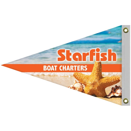 24" x 36" Double Sided Knitted Polyester Pennant Boat Flag