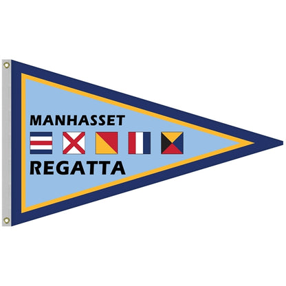 36" x 60" Single Reverse Knitted Polyester Pennant Boat Flag