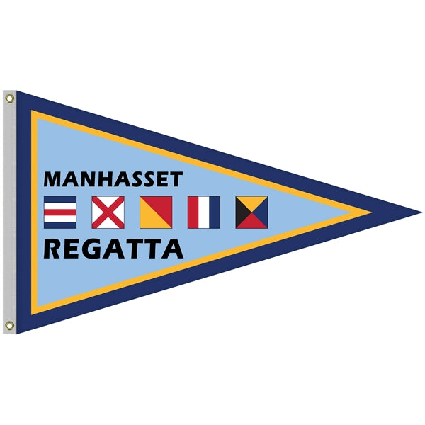36" x 60" Double Sided Knitted Polyester Pennant Boat Flag