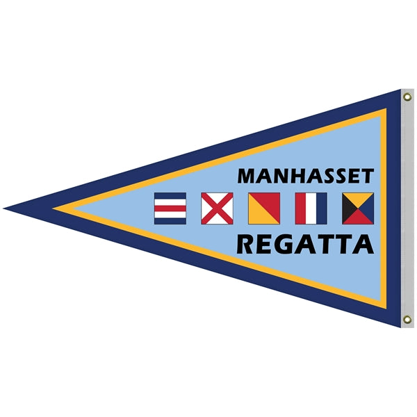 36" x 60" Double Sided Knitted Polyester Pennant Boat Flag