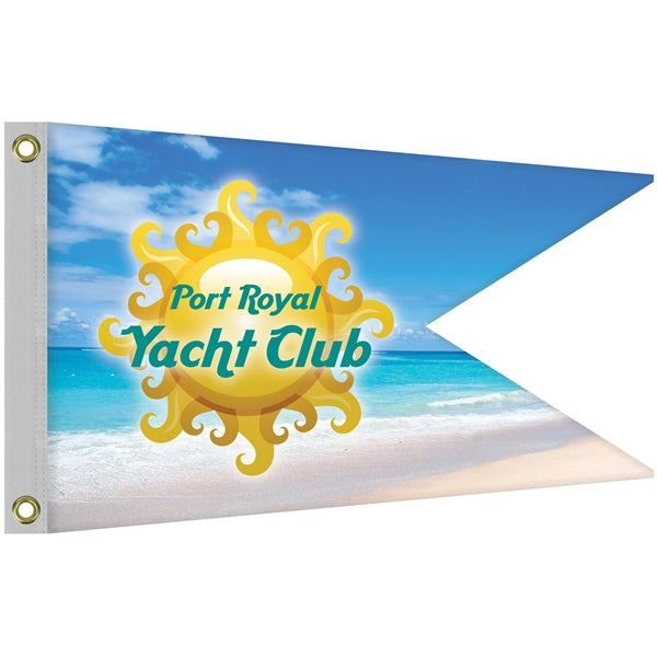 24" x 36" Single Reverse Knitted Polyester Swallowtail  Flag