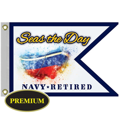 16" x 24" Single Reverse Knitted Polyester Guidon Boat Flag