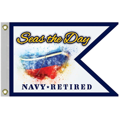 16" x 24" Single Reverse Knitted Polyester Guidon Boat Flag