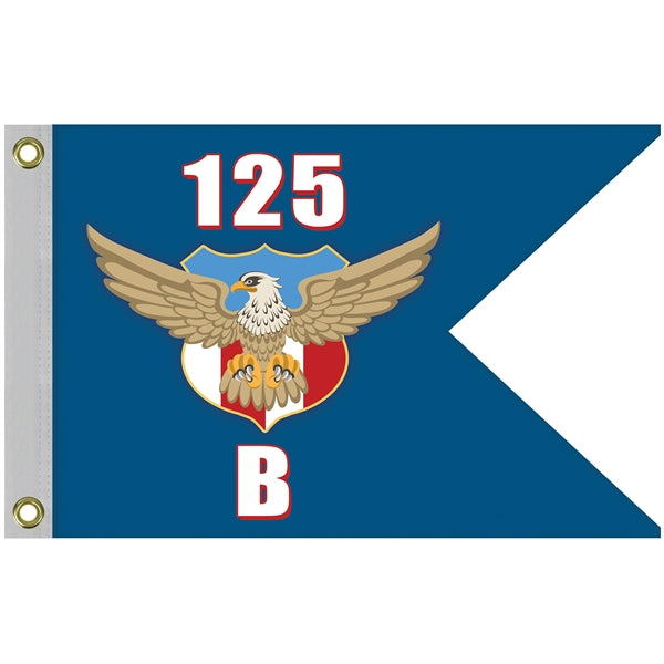 16" x 24" Single Reverse Knitted Polyester Guidon Boat Flag
