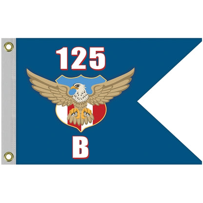 16" x 24" Single Reverse Knitted Polyester Guidon Boat Flag