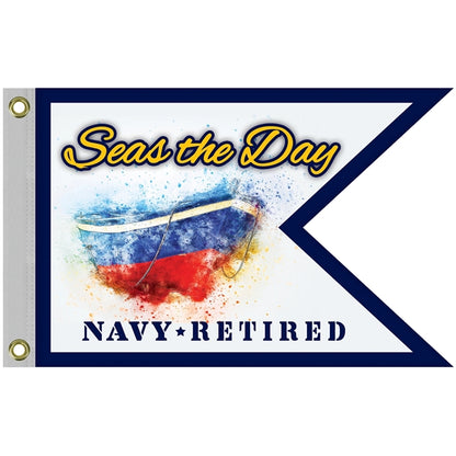 16" x 24" Double Sided Knitted Polyester Guidon Boat Flag