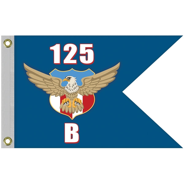 16" x 24" Double Sided Knitted Polyester Guidon Boat Flag