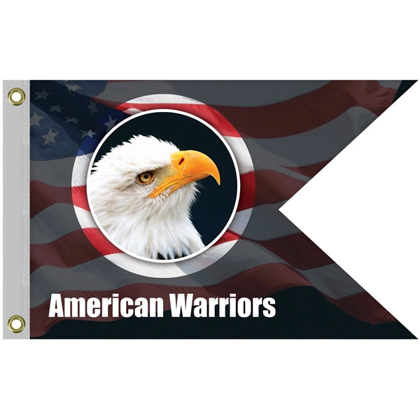 24" x 36" Double Sided Knitted Polyester Guidon Boat Flag