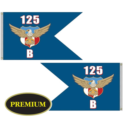 36" x 60" Double Sided Knitted Polyester Guidon Boat Flag