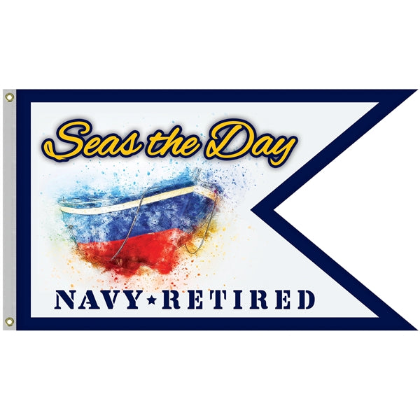 36" x 60" Double Sided Knitted Polyester Guidon Boat Flag