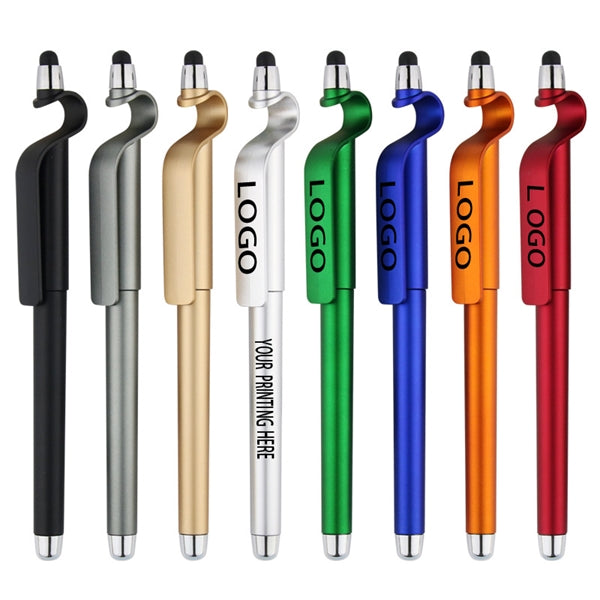 Multi-function mobile phone stand pen