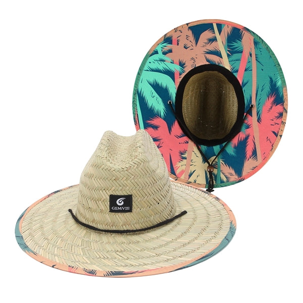 Straw Lifeguard Hat