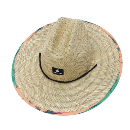 Straw Lifeguard Hat