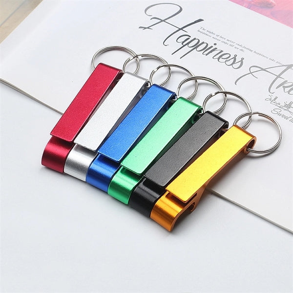 Metal Beer Bottle Openers Keychain