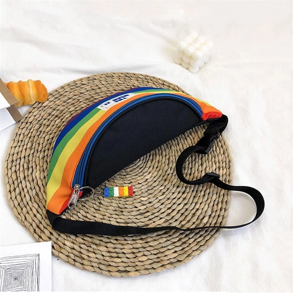 Festival Fanny Pack Rainbow Waist Bag
