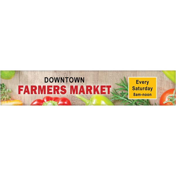 3' x 15' Custom Vinyl Banner