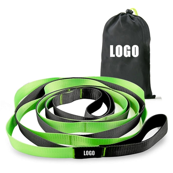 Yoga Strap with Multiple Grip Loops