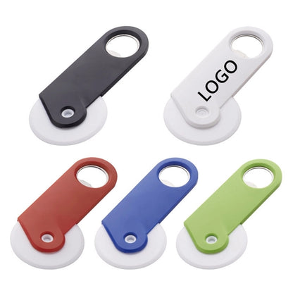 Multifunctional Disc Pizza Cutter and Bottle Opener