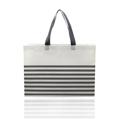 Two-Tone Non-Woven Durable Beach Tote Bag (15" x 4" x 13.5")