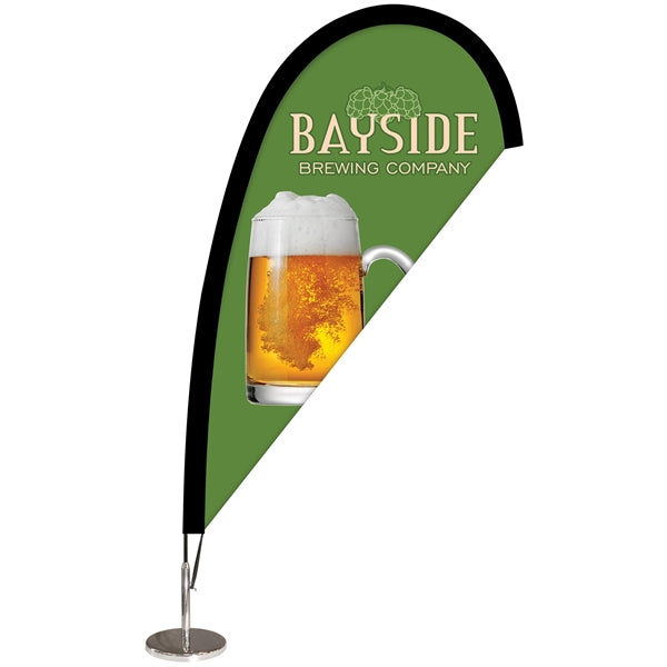 Double Sided Desktop Teardrop Banner