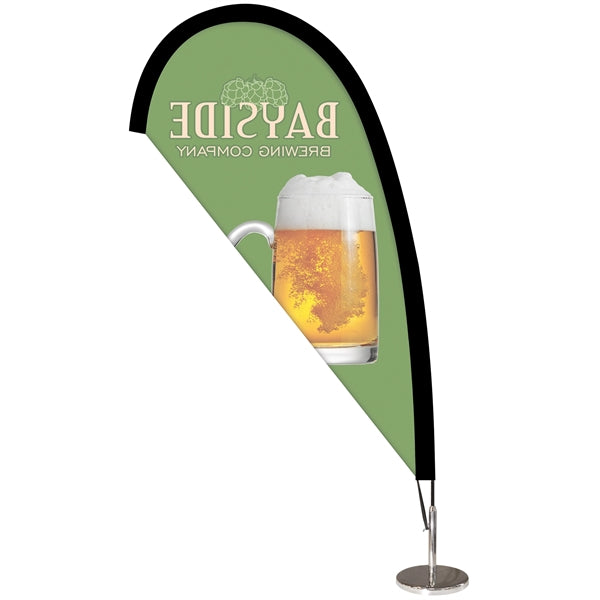 Desktop Teardrop Banner