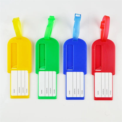 Plastic Luggage Tag