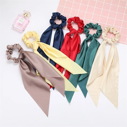 Ribbon Hair Elastics for Girls