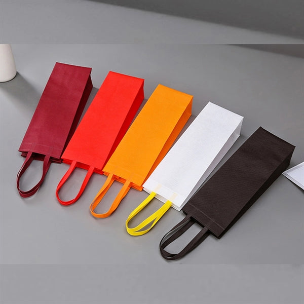 Non-woven Single Wine Tote Bag