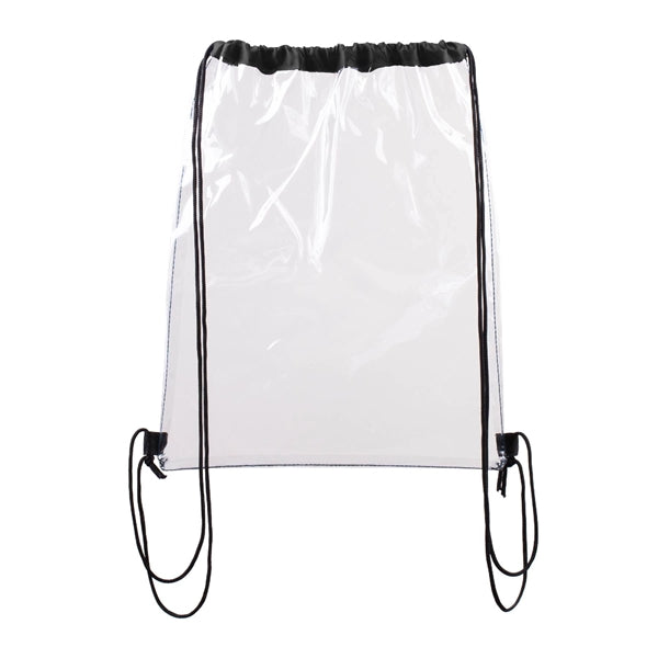 Vinyl Clear Waterproof Stadium Drawstring Gym&Sport Backpack