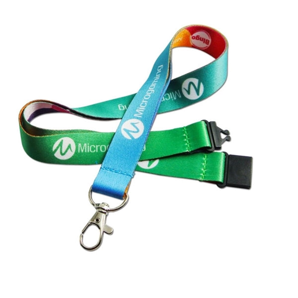 5/8 Dye-Sublimation Lanyard w/ Safety Breakaway