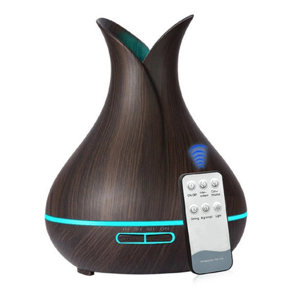 400ML Wood Grain Cool Mist Ultrasonic Essential Oil Diffuser