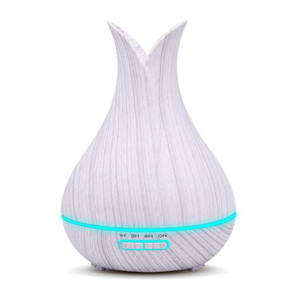400ML Wood Grain Cool Mist Ultrasonic Essential Oil Diffuser