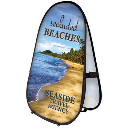 49.2" x 78.75" Vertical Pop-Up Banner