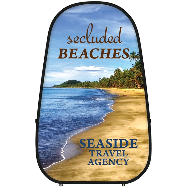 49.2" x 78.75" Vertical Pop-Up Banner
