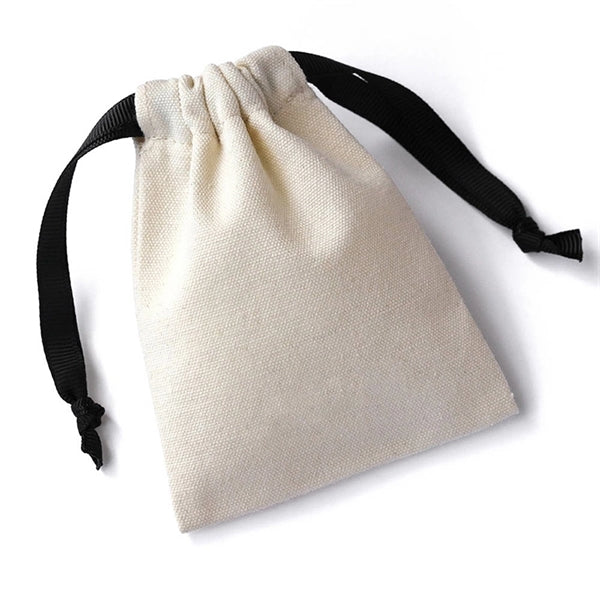 Small Cotton Drawstring Bag