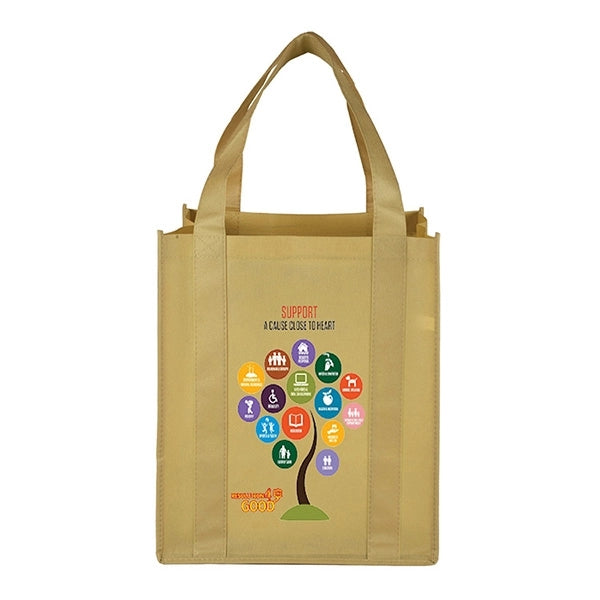 13"W x 15"H x 10"Gusset -"SUPER MEGA" Grocery Shopping