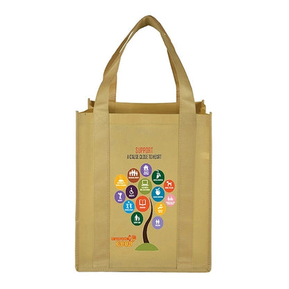 13"W x 15"H x 10"Gusset -"SUPER MEGA" Grocery Shopping