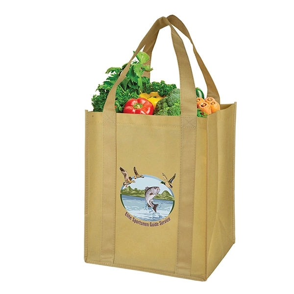 13"W x 15"H x 10"Gusset -"SUPER MEGA" Grocery Shopping
