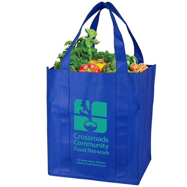 13"W x 15"H x 10"Gusset -"SUPER MEGA" Grocery Shopping