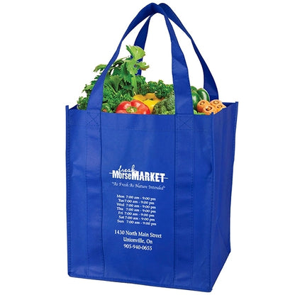 13"W x 15"H x 10"Gusset -"SUPER MEGA" Grocery Shopping
