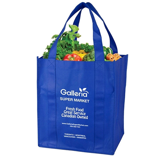 13"W x 15"H x 10"Gusset -"SUPER MEGA" Grocery Shopping