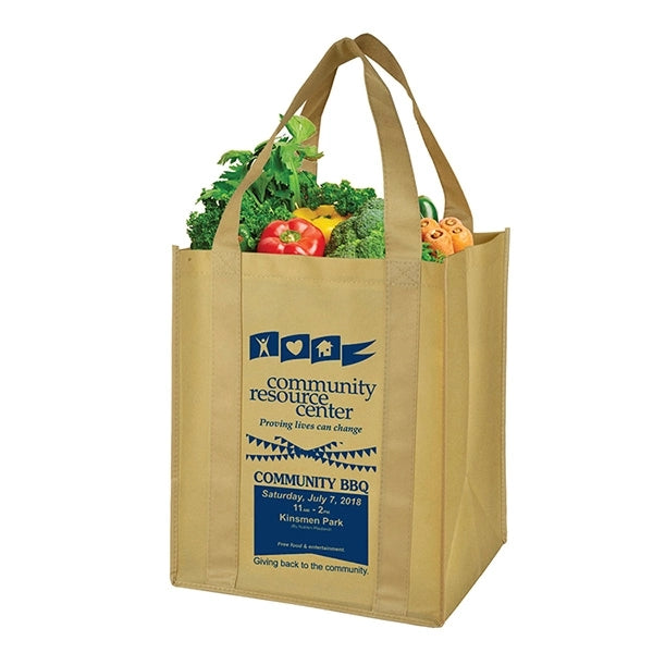 13"W x 15"H x 10"Gusset -"SUPER MEGA" Grocery Shopping