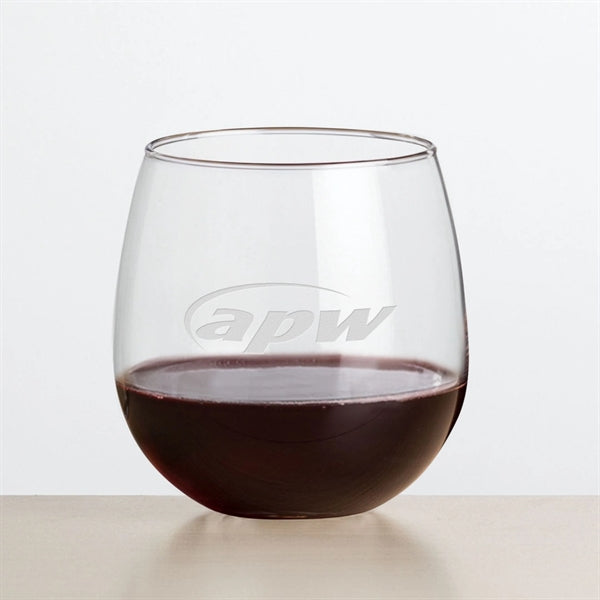 Ossington Stemless Wine - 12oz/16.75oz/17oz - Deep Etch
