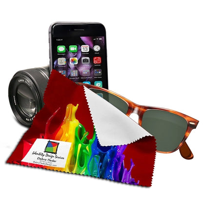 8" X 8" Full Color Sublimation Recycled RPET Polyester Micro
