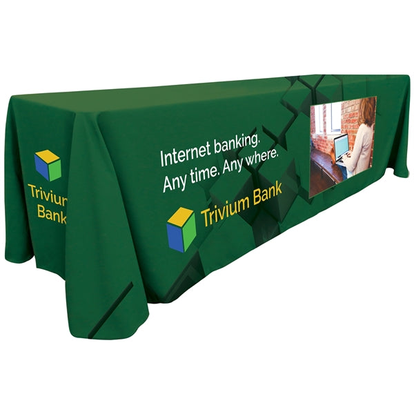 8' Customized Throw Style Table Cover
