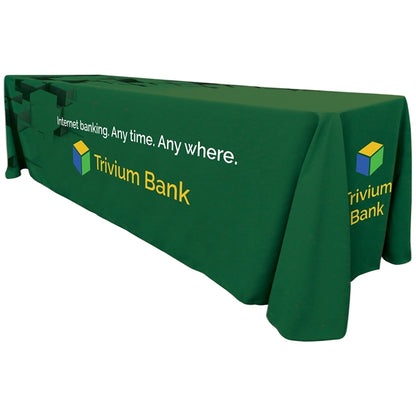 8' Customized Throw Style Table Cover