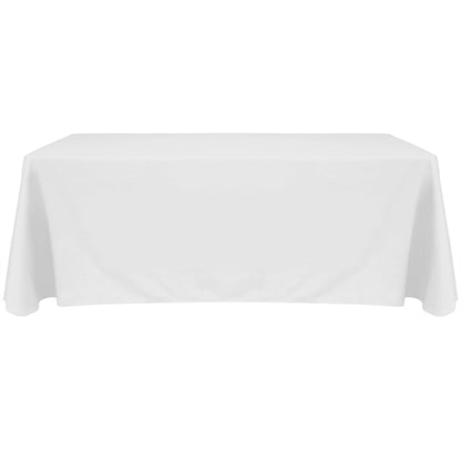 6' Customized Open Back Throw Style Table Cover