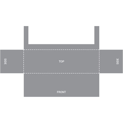 8' Customized Open Back Fitted Table Cover