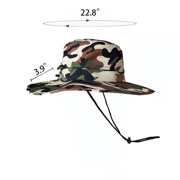 Sun Hat With Shawl